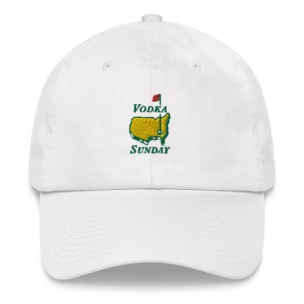 Masters Golf White Hat - Vodka Sunday