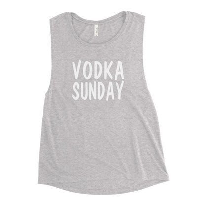 Ladies’ Vodka Sunday Muscle Tank